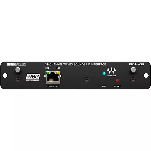 Klark Teknik DN32-WSG Waves SoundGrid Expansion Module for Midas M32 and Behringer X32 Mixers - musicians--Friend