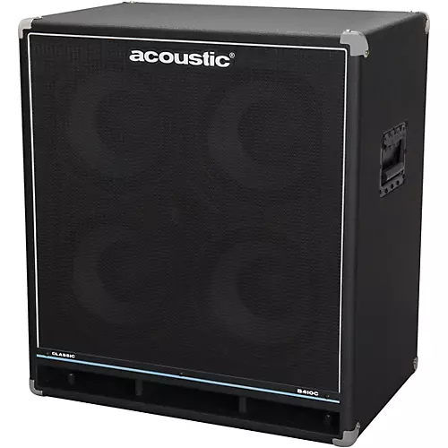Acoustic B410C Classic 400W 4x10 Bass Speaker Cabinet Black - musicians--Friend