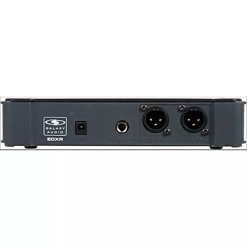 Galaxy Audio EDXR/HHBPV Dual-Channel Wireless Handheld and Lavalier System Band D Black - musicians--Friend