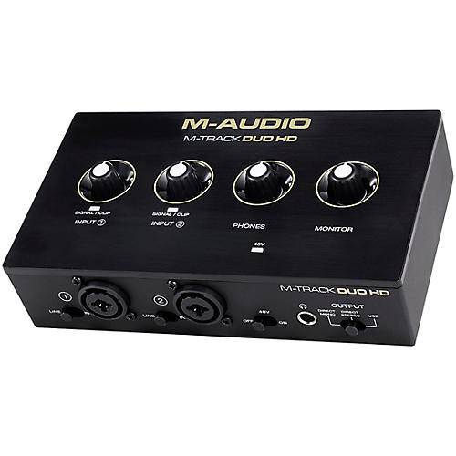 M-Audio M-Track DUO HD Audio Interface Producer Pack - musicians--Friend