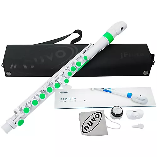 Nuvo jFlute 2.0 White/Blue - musicians--Friend