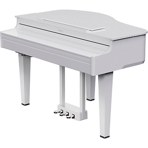 Roland GP-6 Digital Grand Piano With Bench Polished White - musicians--Friend