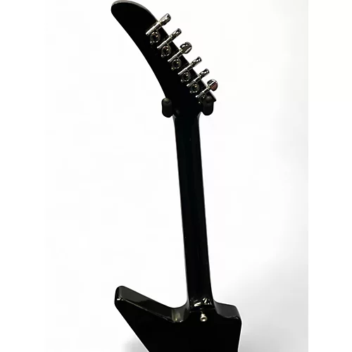 Used Gibson '80s Explorer /w EMG pickups Black Solid Body Electric Guitar Black - musicians--Friend