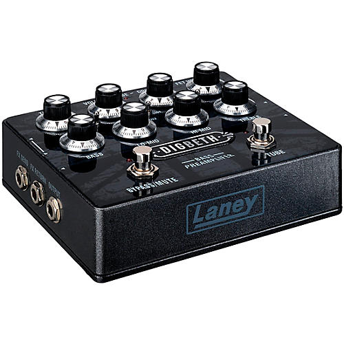 Laney Digbeth Series Bass Pre-Amp Effects Pedal Black - musicians--Friend