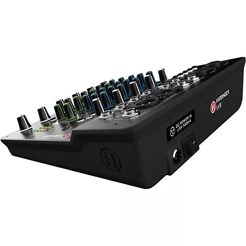 Harbinger LV8 8-Channel Analog Mixer With Gator Mixer Bag and Cables - musicians--Friend
