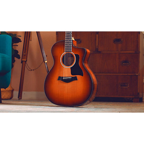 Taylor 214ce-K Plus Grand Auditorium Acoustic-Electric Guitar Shaded Edge Burst - musicians--Friend