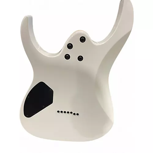 Used Ibanez GRG7221 White Solid Body Electric Guitar White - musicians--Friend