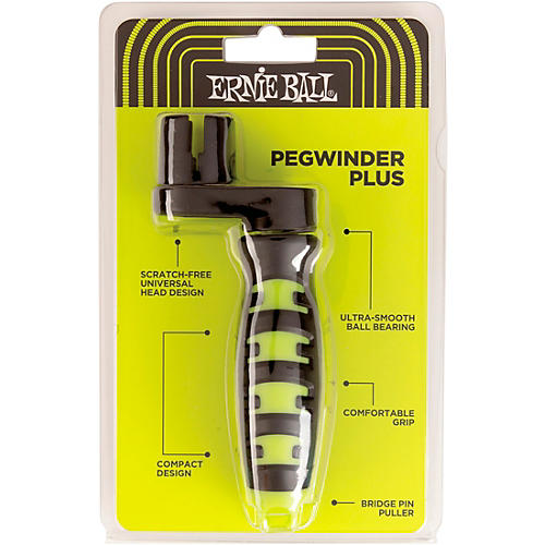 Ernie Ball Pegwinder Plus Black - musicians--Friend