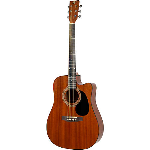 Rogue RA-090 Dreadnought Cutaway Acoustic-Electric Guitar Mahogany - musicians--Friend