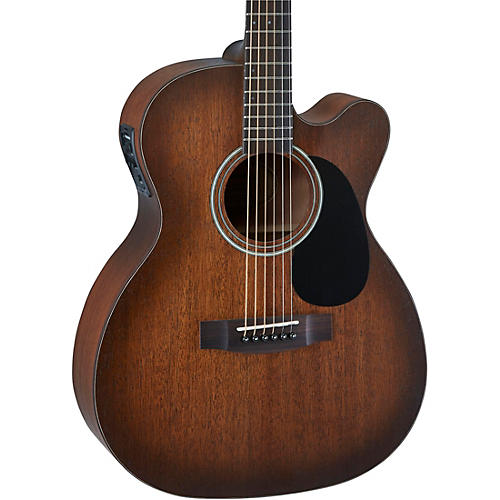 Mitchell T333CE-BST Mahogany Auditorium Acoustic-Electric Guitar Edge Burst - musicians--Friend
