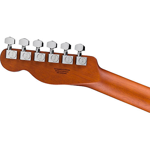 Fender Acoustasonic Standard Telecaster Acoustic-Electric Guitar Aged Natural - musicians--Friend