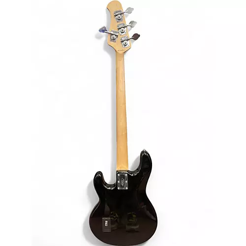 Used Sterling by Music Man Ray4 Black Electric Bass Guitar Black - musicians--Friend
