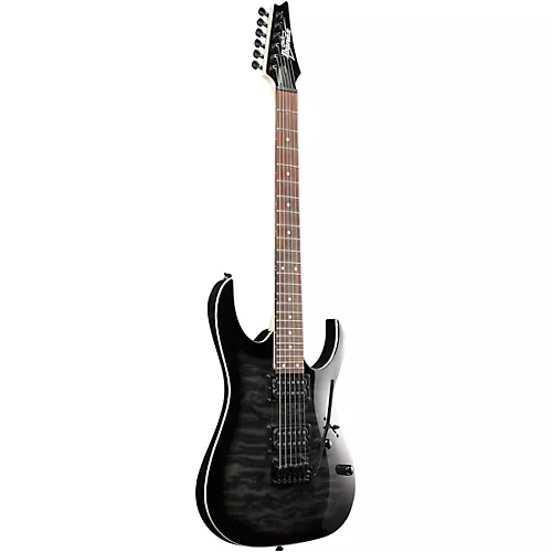 Ibanez GRGA120QA Electric Guitar Transparent Black Sunburst - musicians--Friend
