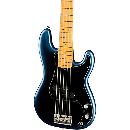 Fender American Professional II Precision Bass V Maple Fingerboard Miami Blue - musicians--Friend