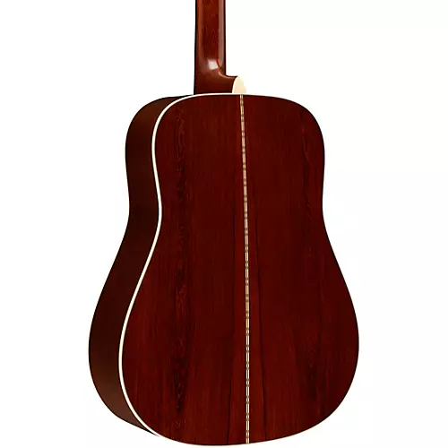 Martin Custom Shop 28 Style Dreadnought Premium Madagascar-Bearclaw Spruce Top Acoustic Guitar Natural - musicians--Friend