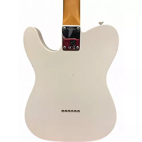 Used Fender Custom Shop Jimmy Page Mirror Telecaster Black Solid Body Electric Guitar Black - musicians--Friend