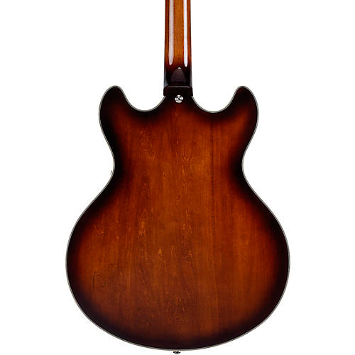 D'Angelico Premier DC Semi-Hollow Electric Guitar Dark Iced Tea Burst - musicians--Friend