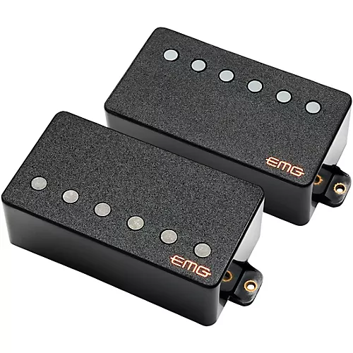EMG 57/66 TW Dual Mode Pickup Set Black Metal - musicians--Friend