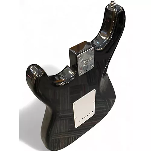 Used Fender American Standard Stratocaster Black Solid Body Electric Guitar Black - musicians--Friend