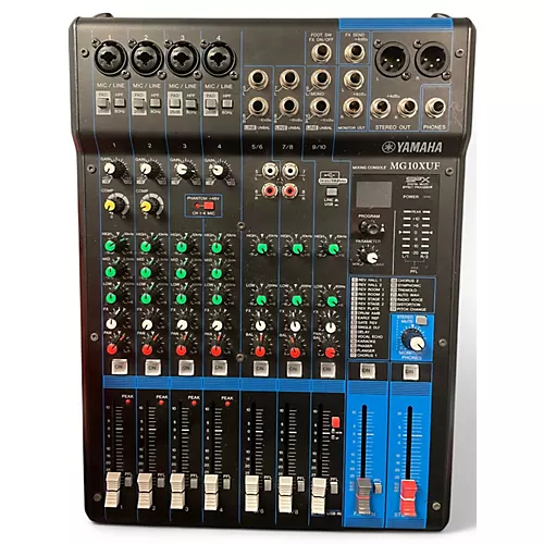 Used Yamaha MG10XUF Digital Mixer - musicians--Friend