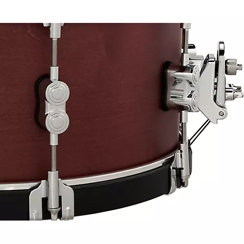 PDP by DW Concept Classic Snare Drum With Wood Hoops 14 x 6.5 in. Ebony/Ebony Hoops - musicians--Friend