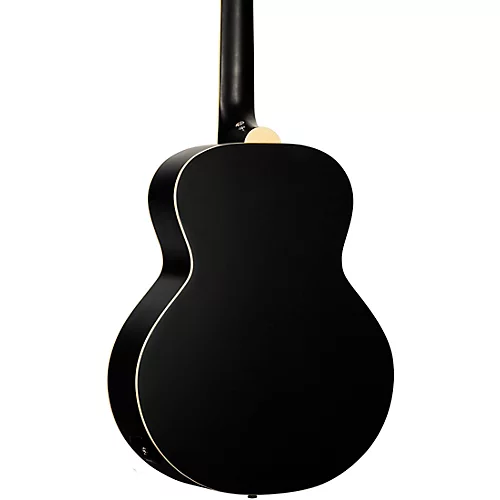 Ortega D7E 4-String Acoustic/Electric Bass Guitar Satin Black - musicians--Friend