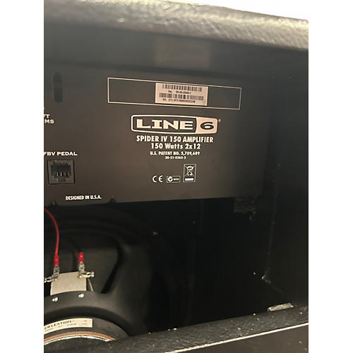 Used Line 6 Spider IV 150W 2x12 Guitar Combo Amp - musicians--Friend