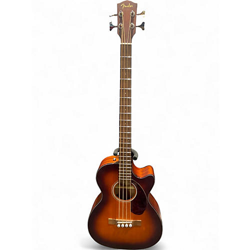 Used Fender CB-60SCE 2 Tone Sunburst Acoustic Bass Guitar 2 Tone Sunburst - musicians--Friend