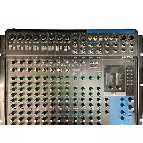 Used Yamaha MG16XU Unpowered Mixer - musicians--Friend