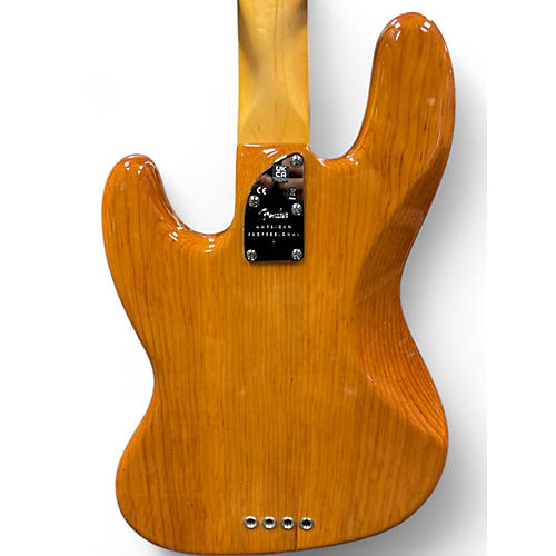 Used Fender American Professional Jazz Bass Natural Electric Bass Guitar Natural - musicians--Friend
