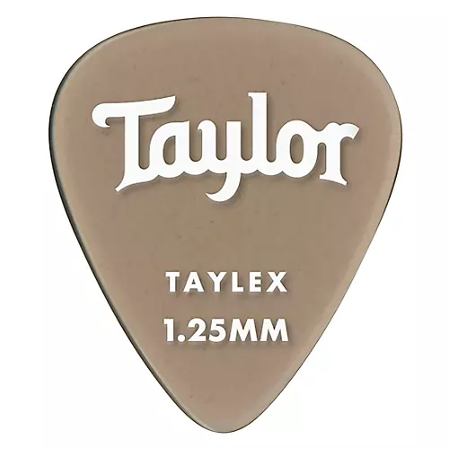 Taylor Premium 351 Taylex Picks 1.25 mm 6 Pack - musicians--Friend