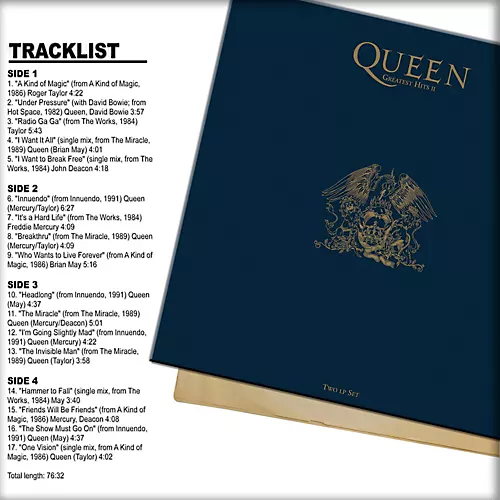 Queen - Greatest Hits II [2 LP] - musicians--Friend
