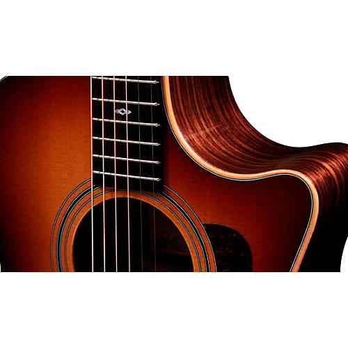 Taylor 414ce Studio Sunset Blvd Grand Auditorium Acoustic-Electric Guitar Sunset Edgeburst - musicians--Friend