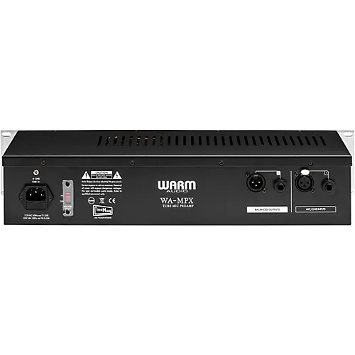 Warm Audio WA-MPX Single-Channel Tube Mic Preamp - musicians--Friend