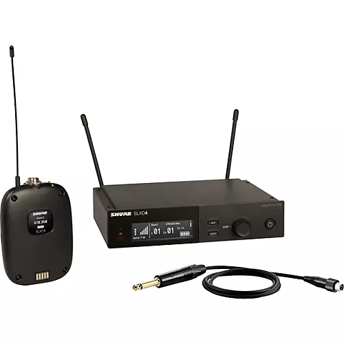 Shure SLXD Dual Body Pack and Microphone Bundle Band G58 - musicians--Friend