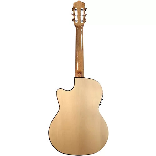 Kremona Rosa Luna Flamenco Acoustic-Electric Nylon Guitar Natural - musicians--Friend