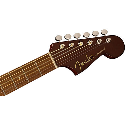 Fender California Newporter Player Acoustic-Electric Guitar Natural - musicians--Friend