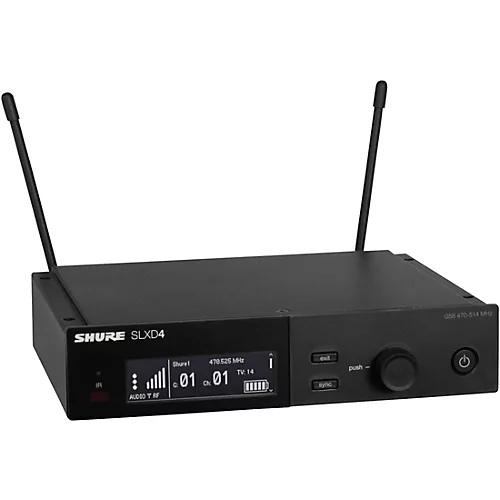Shure SLXD14/85M Single Bodypack System With WL185M Lavalier Band J52 - musicians--Friend