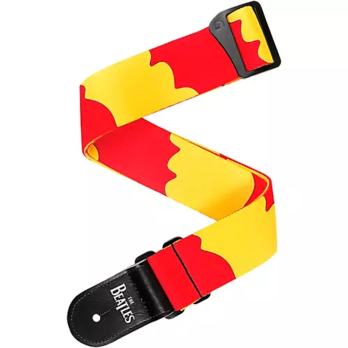 D'Addario Yellow Submarine 50th Anniversary Woven Guitar Strap John 2 in. - musicians--Friend