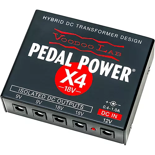 Voodoo Lab Pedal Power X4-18V Isolated Power Supply - musicians--Friend