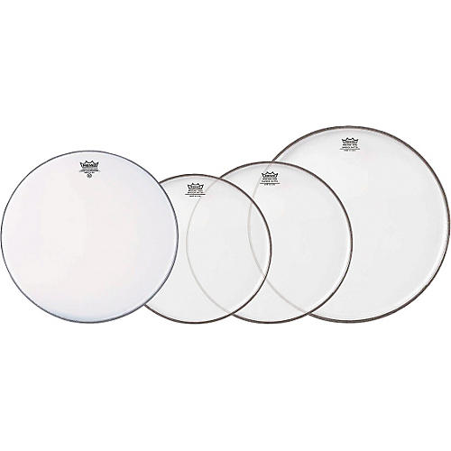 Remo Clear Emperor Standard Pro Pack with Free 14 in. Coated Emperor Snare Drum Head - musicians--Friend