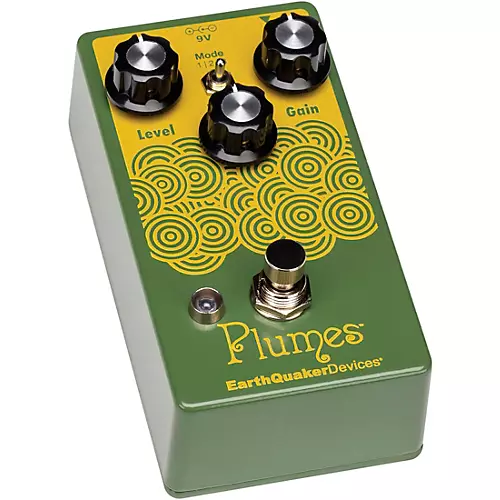 EarthQuaker Devices Plumes Small Signal Shredder Overdrive Effects Pedal - musicians--Friend