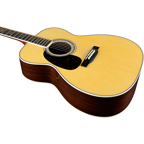 Martin J-40 Standard Jumbo Left-Handed Acoustic Guitar Natural - musicians--Friend