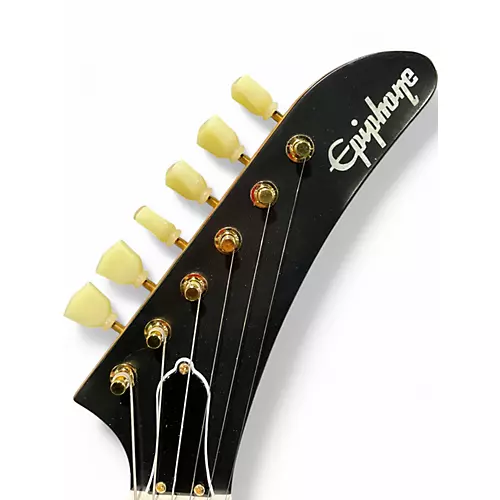 Used Epiphone Korina 1958 Explorer Amber Solid Body Electric Guitar Amber - musicians--Friend