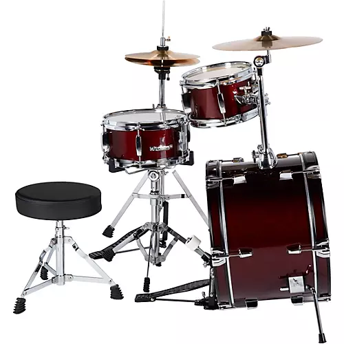 Sound Percussion Labs Lil' Kicker 3-Piece Junior Drum Set Black - musicians--Friend