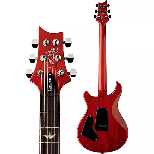 PRS SE Custom 24 Electric Guitar Charcoal Cherry Burst - musicians--Friend