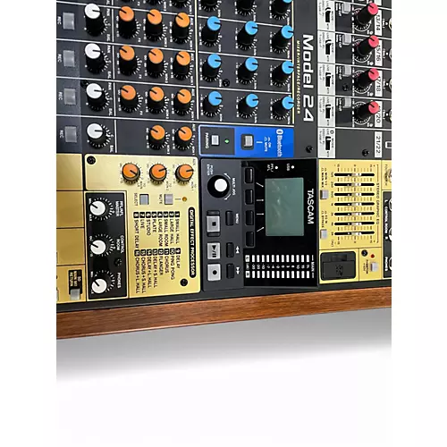 Used TASCAM model 24 Unpowered Mixer - musicians--Friend