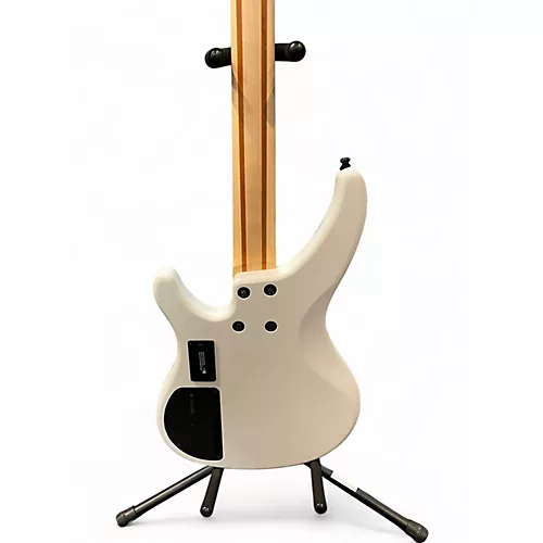 Used Yamaha  TRBX504 White Electric Bass Guitar White - musicians--Friend