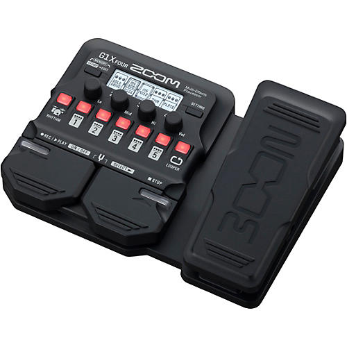 Zoom G1X FOUR Guitar Multi-Effects Processor With Expression Pedal - musicians--Friend