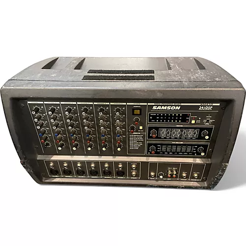 Used Samson XM410 Powered Mixer - musicians--Friend